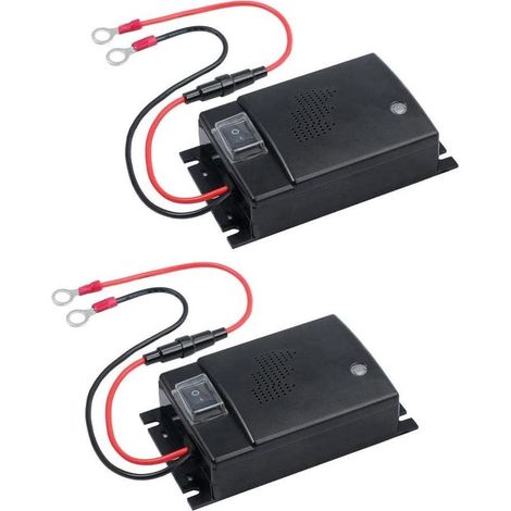 2X Anti Martre Voiture à Piles. Repulsif Ultrason Anti Loir et Anti Martre. Anti Rongeur avec Lumière. Anti Fouine pour la Maison, Le Garage, Le Jardin. Anti Rongeur Voiture (1/5)