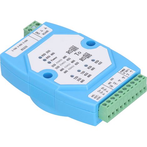 Convertisseur isolé avec protection contre les surtensions, interface USB-série (RS232) vers RS485, appareils basse tension (5-30V) (1/5)