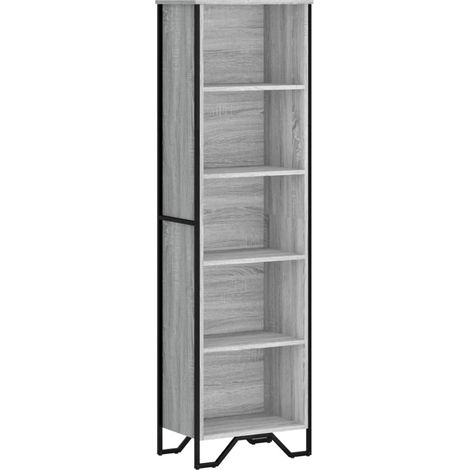 Maison Exclusive - Bücherregal Grau Sonoma 50x31x169 cm Holzwerks