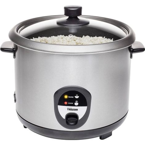Cuiseur à riz professionnel 2,2 L – Puissance 900 W – Fonction maintien au chaud – Casserole intérieure amovible antiadhésive – Tristar (1/10)