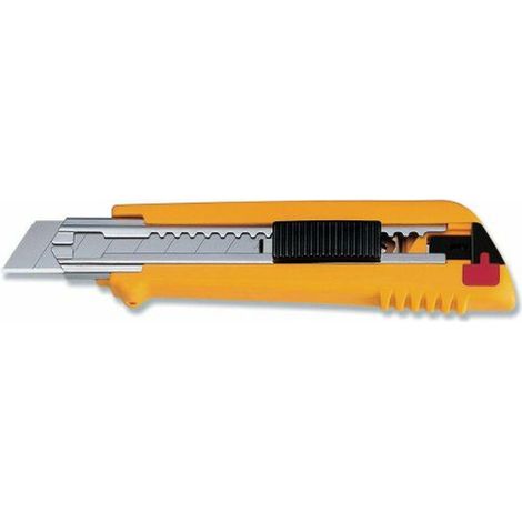 Olfa PL-1 Cutter schwarz und rot 18 cm robust