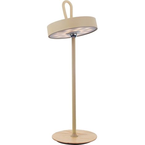 Lampe de table LED sans fil magnétique pour extérieur et intérieur en métal 36 cm - PANGIVO (1/4)