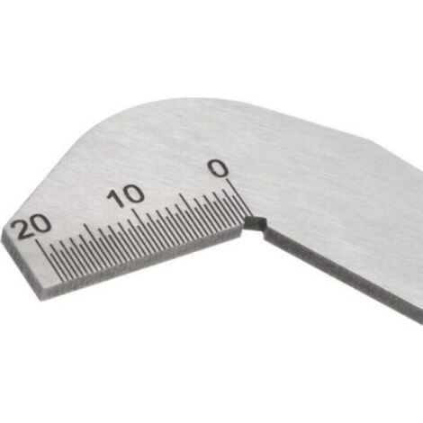 Jauge D Affutage - Angle 118 Degres - Pour Forets - Acier Inoxydable - 2 Unites (1/4)