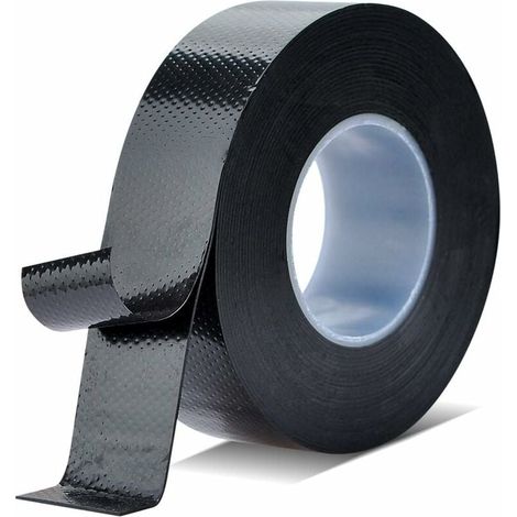 Bandes en Caoutchouc de Silicone étanches du Ruban de la Persuader de connecteurs/câble coaxial/antenne / de réparation d'urgence 2.1 x 4.5 m, Noir (1/5)