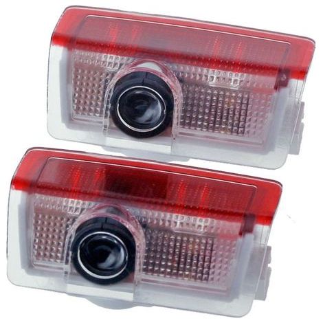 Set of 2 Car Door Logo Projectors - Compatible with Benz A B C E M G GL GLA GLC GLE GLS 4-door Class W205 W213 W176 W166 W212 (1/5)