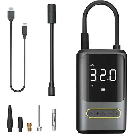 IWH 019703 Akku-Kompressor 10 bar mit Powerbank-Funktion (1/5)
