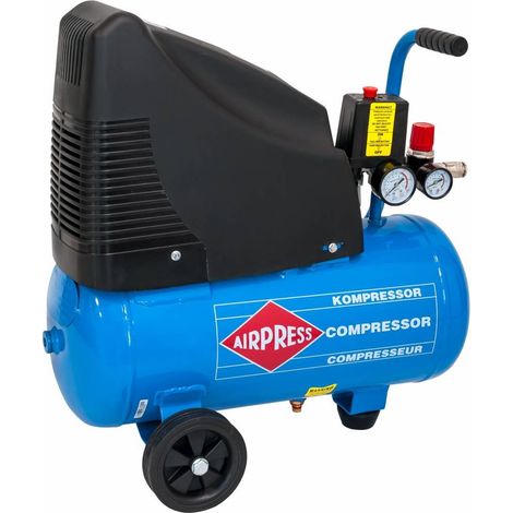 Airpress HLO 215-25 Ölfreier Kompressor 24 Liter 8 bar