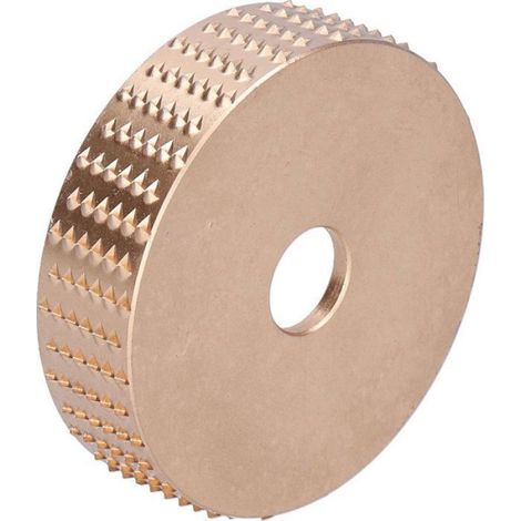 Disque Abrasif - Pour Meuleuse D'angle - Polissage Métal Sculpture Bois - 75 mm - Trou 16 mm - 1 Pièce (1/5)