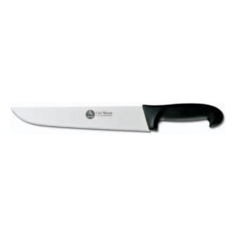 Coltello macellaio lama stretta cm 20 manico in resina (1/2)