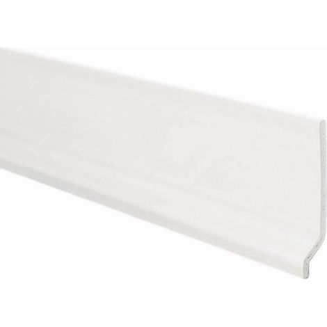 48 x skirting mm 70x9 pvc foam ml 2 blanc