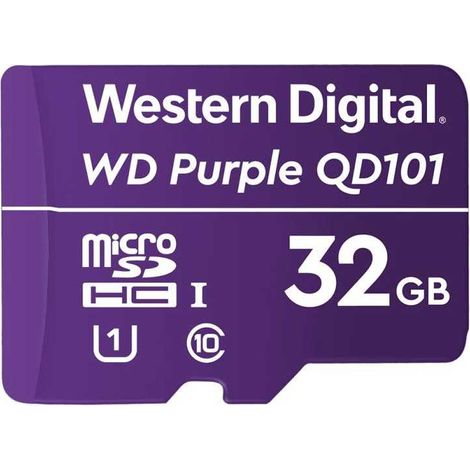 Carte microSD Western Digital wd purple sc qd101 32 Go endurance (1/2)