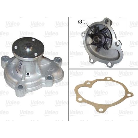 Pompe à eau, refroidissement du moteur Valeo 506697 OPEL 1334073 1334143 1334650