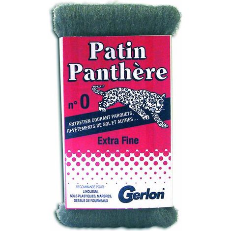 Patin Feutre Glisseur Rond Panthère N 0 Adhésif - Gerlon