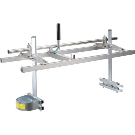 Portable Chainsaw Mill Rail Adjustable Saw Bar 14-36 Inch (35.5-91.5 cm) Wood Cutting Guide Chainsaw Mill Saw Holder Chain Mobile Sawmill for Chainsaw (1/5)