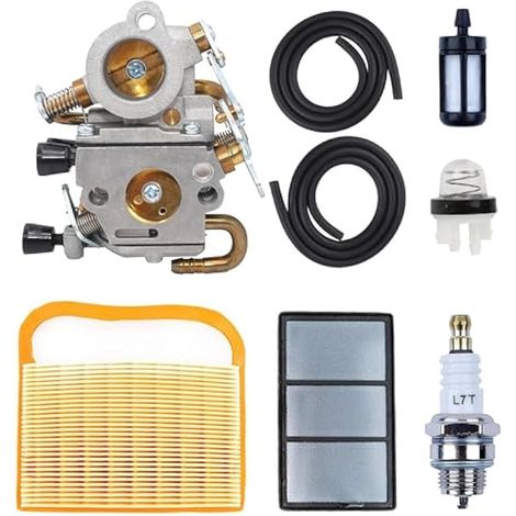 Carburateur C1Q-S118 avec kit de mise au point du filtre à air pour STIHL TS420 TS410 TS410Z TS420Z Scie à tronçonner pour béton remplace 4238120 0600