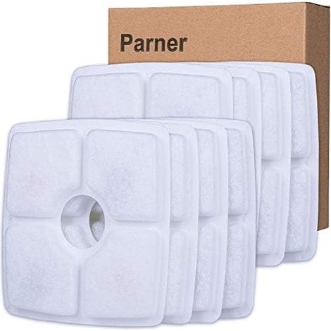 Filtre Rechange Fontaine Eau Animal, Resine, Charbon Actif, Automatique, Securite, Chlor, Eau (1/5)