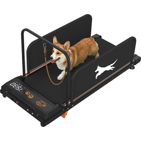 Tapis roulant per animali domestici, velocità regolabile, funzionamento silenzioso, colore nero. (1/2)