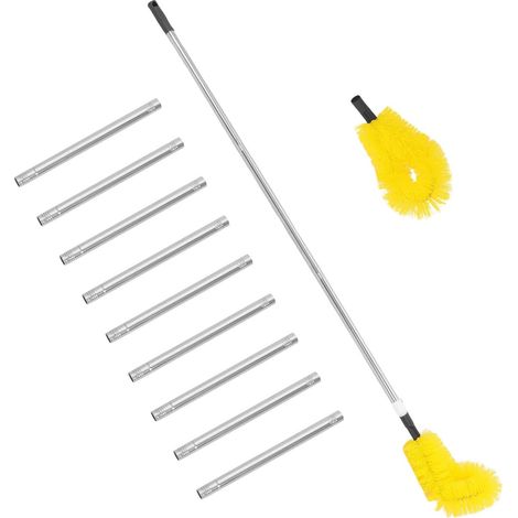 Kit de nettoyage cheminée avec tiges extensibles, nettoyeur conduits (1/5)