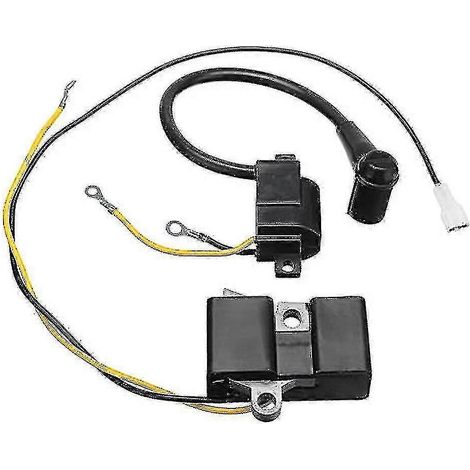 Bobine d'allumage 501516201 pour Husqvarna 61 162 266 Jonsered 630 tronçonneuse ancien type (1/3)