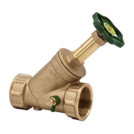 Schlösser Schrägsitzventil 2" DN50 Innengewinde mit Entl. Freistromventil nichtst. Spindel DVGW (1/2)