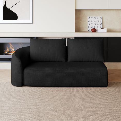 Y168-3L-BLACK Left-2seat Black (1/5)