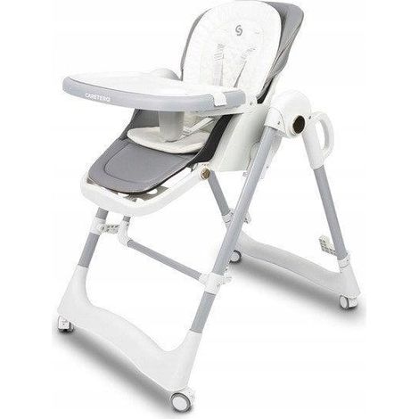 Caretero Nesto Grigio Seggiolone Multifunzionale 3 in 1
