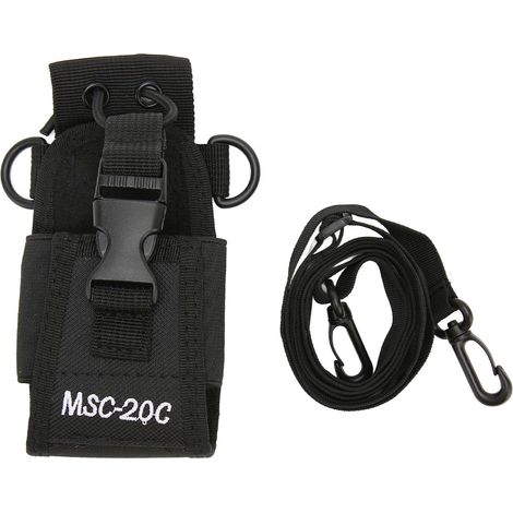Étui universel léger en nylon pour talkie-walkie, pochette portable pour radio bidirectionnelle MSC 20C (1/5)