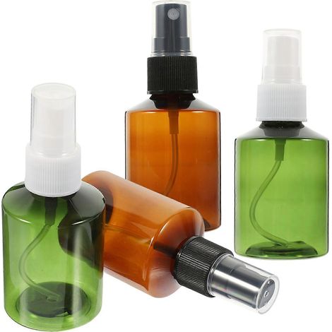 Lot de 4 petits flacons pulvérisateurs rechargeables vides en plastique pour liquides (1/5)