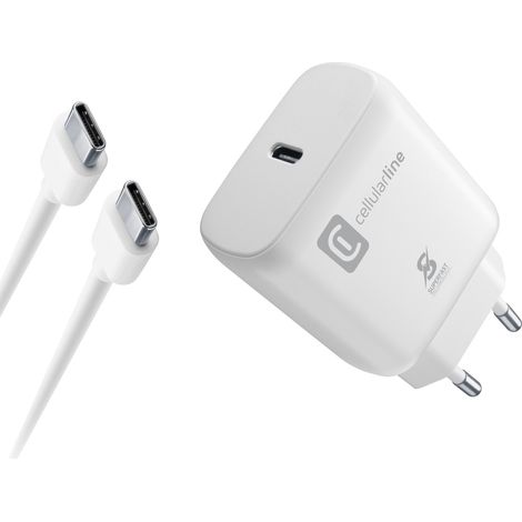 Cellularline Super Fast Charger Kit 25W - USB-C to USB-C - Samsung