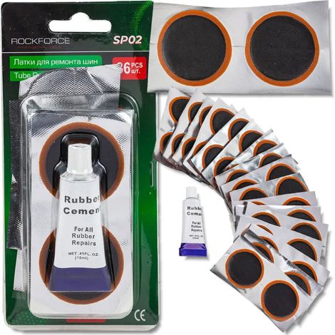 ROCKFORCE Reifenreparaturset, 36-teilig, 43 mm