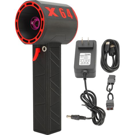 Soplador de aire eléctrico, motor sin escobillas de 64 mm, 11 aspas, soplador de chorro de 1400 W, fuente de alimentación de 100-240 V, enchufe estadounidense. (1/5)