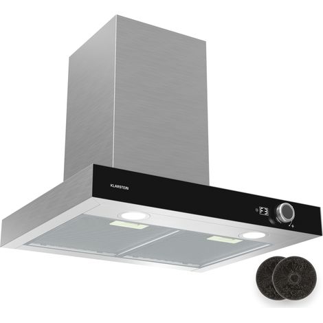 Klarstein AirNova - Cappa aspirante Ricircolo e scarico Efficienza energetica A++ 110 W 620 m³/ora
