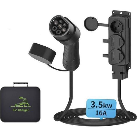 Pistolet à décharge de voiture haute puissance 16A 3,5 kW Assistant polyvalent pour le camping en plein air/alimentation de secours (1/3)