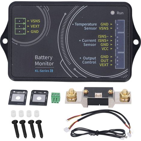 Battery Monitor 400A Bluetooth 0‑120V Wireless Voltage Current Meter RV Accessories KL140F