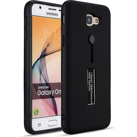 1 coque de téléphone pour Samsung, noire (1/3)