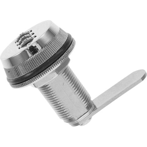 Cadenas à combinaison, 3 chiffres, 30 mm, en métal, couleur argent, pour une installation domestique et un usage quotidien.-AquaForge (1/5)