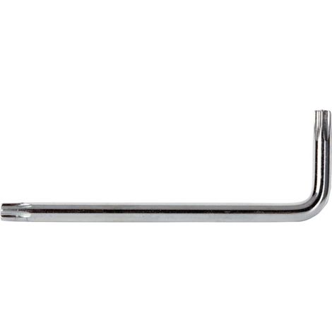 Clé torx Proline torx security t9 acier chrome 80 mm