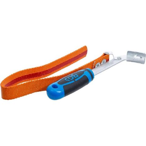 Clé à Sangle pour Filtres à Huile D.50-130 mm - Pratique et Polyvalente, Acier - D-Work (1/5)