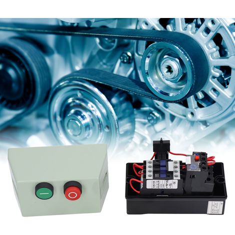 Interrupteur de commande de démarreur magnétique LE1D12M7, 4 CV, monophasé 220/230 V, 9-13 A