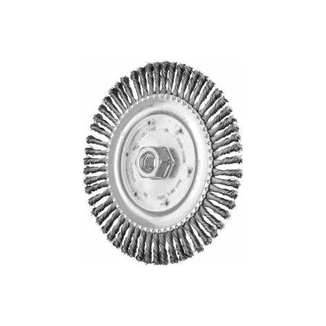 PFERD TOOLS PIPELINE Bürste gezopft RBG Ø 178x6 mm M14 Stahl-Draht-Ø 0,50mm 56-Zöpfe Winkelschleifer 10 Stk (1/4)