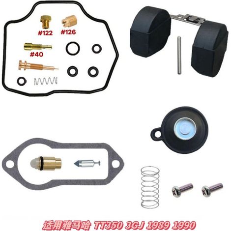 Kit de réparation de carburateur pour Yamaha TT350 3GJ (1989-1990)