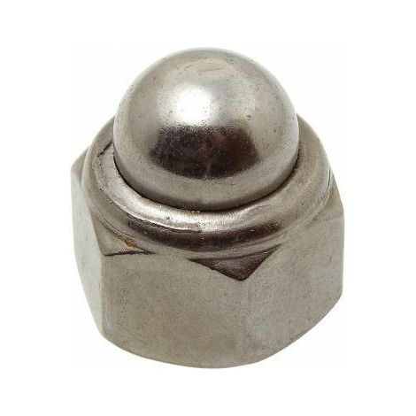 Ecrous borgne indesserable inox - Qualite Inox: A2 - Diamètre: 8