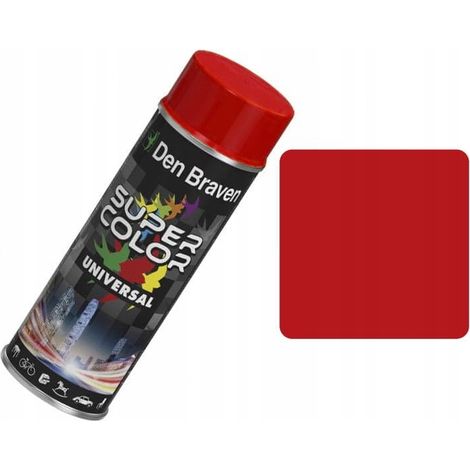 Vernice spray universale Super Color 400 ml rossa