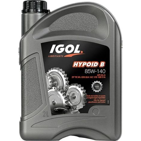 HUILE HYPOID B MULTIGRADE 85W140 2L