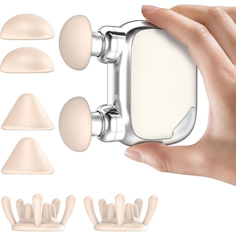 Mini Massagepistool - Motor Sin Escobillas - Para Recuperación Muscular y Fitness - 5 Velocidades - 1 Unidad (1/5)