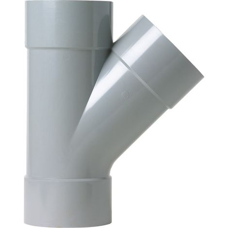 Culotte in PVC a 45° femmina/femmina 40mm