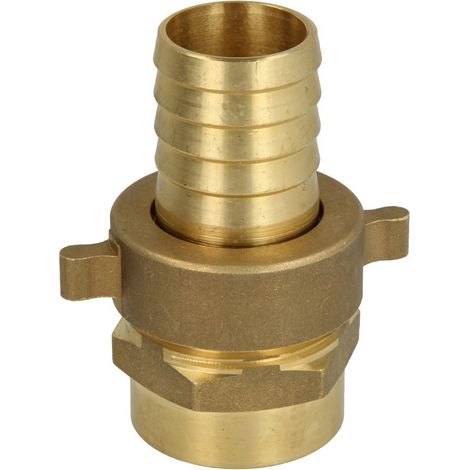 Raccord tube vertical en laiton, 3 él. 3/4’’ M x embout à olive 3/4’’