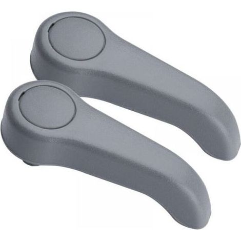 Lot de 2 Poignées de Réglage de siège Avant Grises pour Renault Clio 2 Twingo 1 7701209658 7701470827 (1/5)