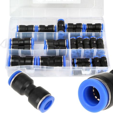 Juego de acopladores rápidos neumáticos 4-16mm 40 uds (1/5)