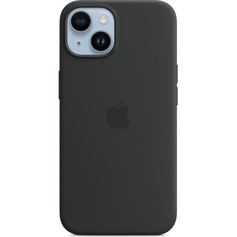 Coque et étui téléphone mobile Apple Coque en silicone avec MagSafe pour iPhone 14 - Minuit